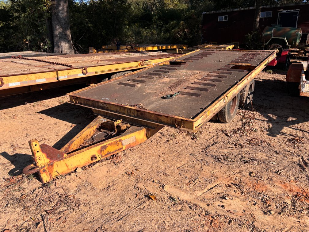 Miller Tilt Deck Equipment Trailer