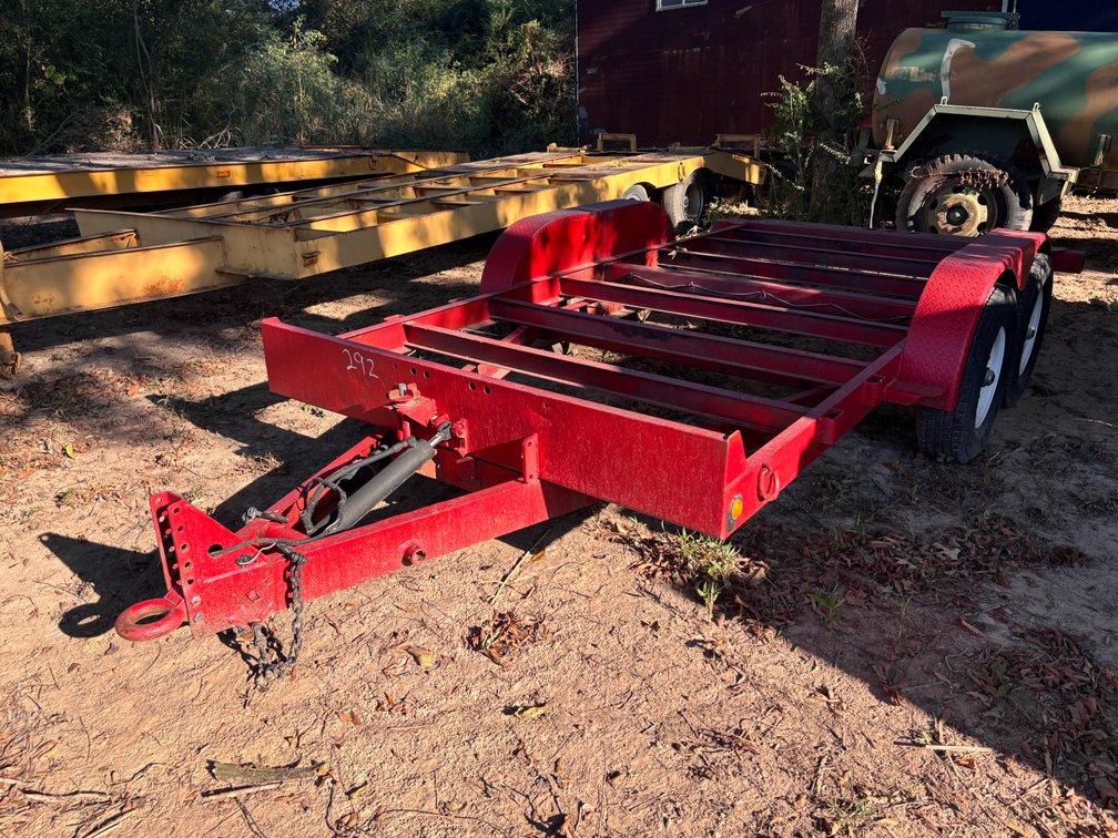 Tilt Deck Equipment Trailer