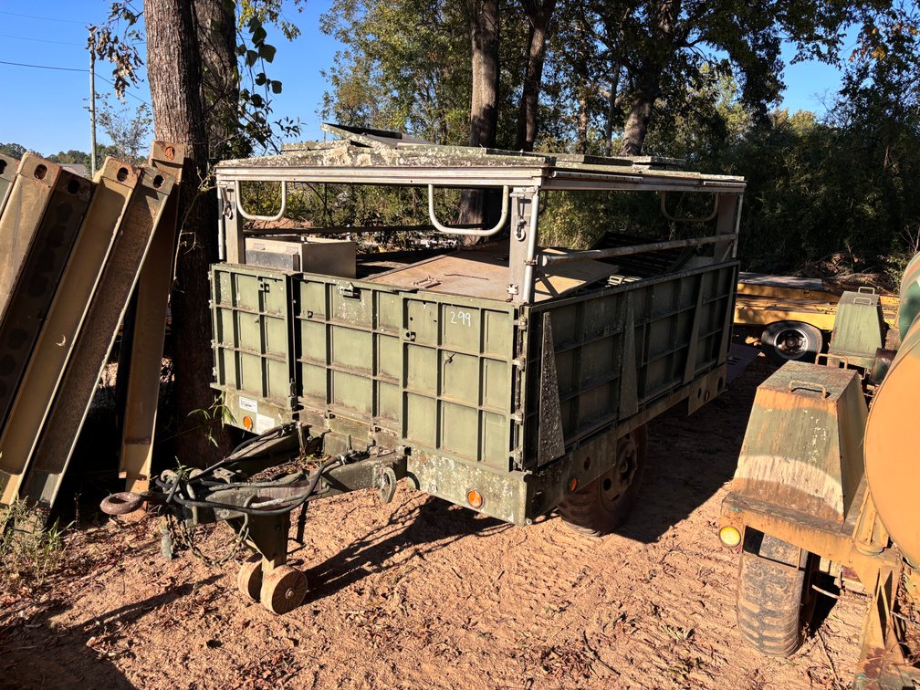 Military Field Kitchen Trailer | No Title