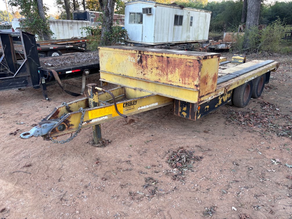 Tandem-Axle Pintle Hitch Equipment Trailer
