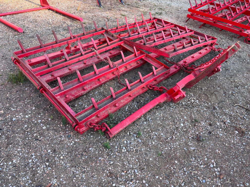 Spike Tooth Drag Harrow with Drawbar