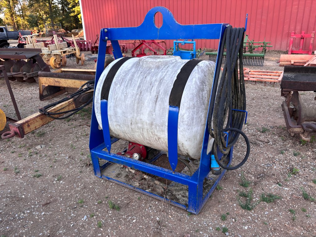 Skid-Mounted Poly Tank Sprayer with Electric Pump