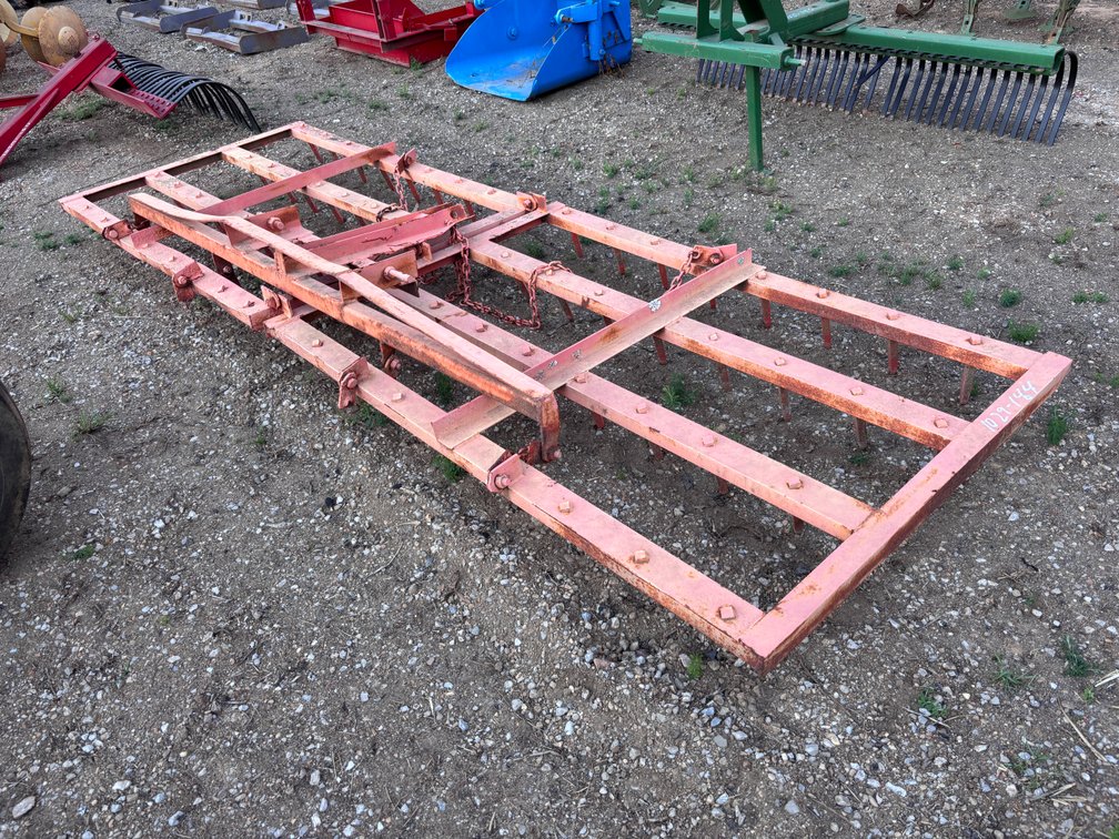 Steel Spike Tooth Drag Harrow Section with Frame