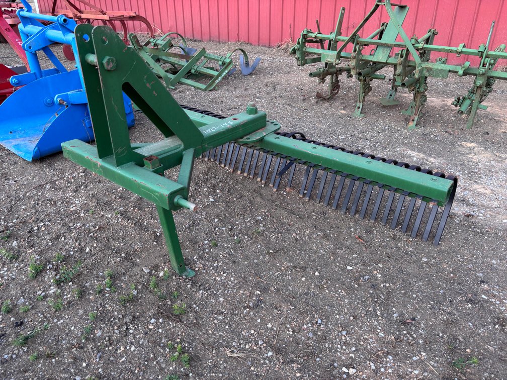 3-Point Hitch Landscape Rake with Adjustable Angle