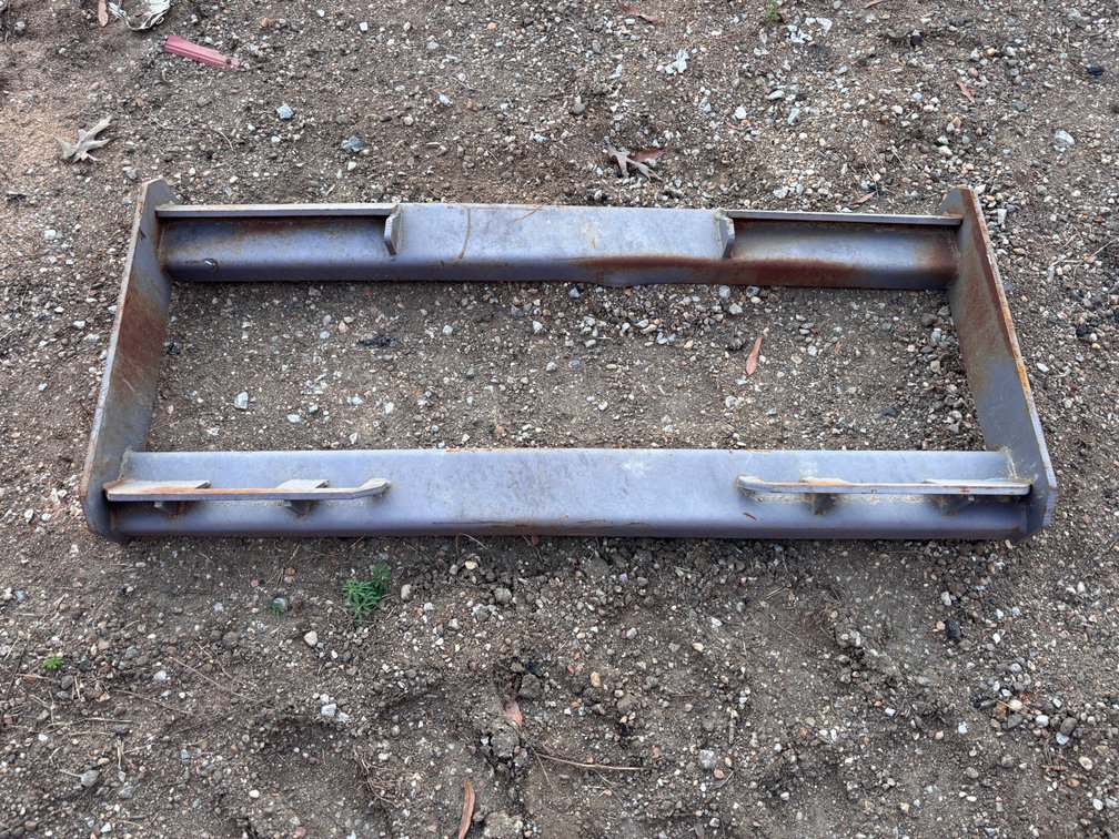 Skid Steer Quick Attach Mounting Plate