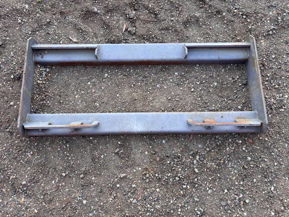 Skid Steer Quick-Attach Adapter Frame