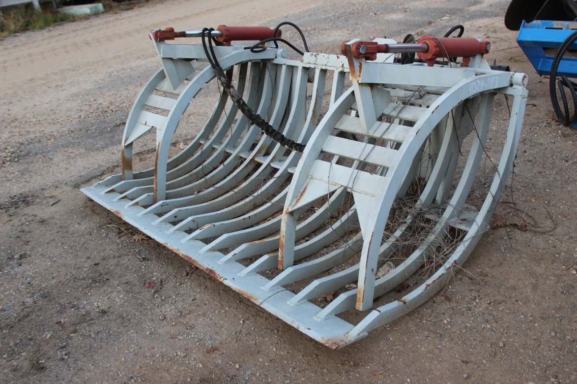 6 ft Hydraulic Root Grapple Skid Steer Attachment