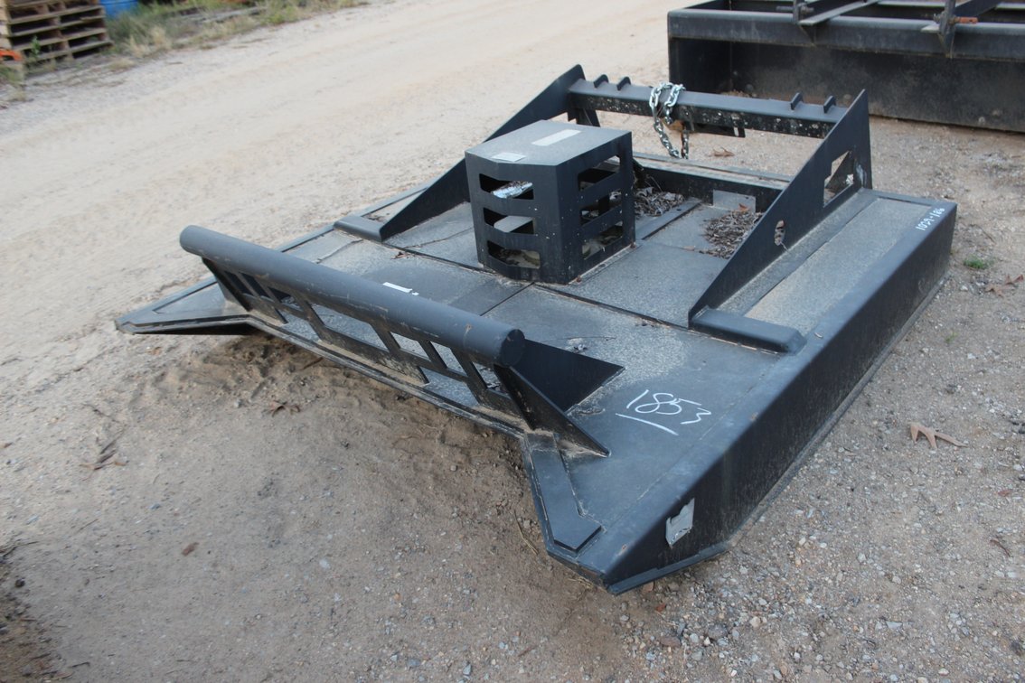 Skid Steer Rotary Brush Cutter Attachment