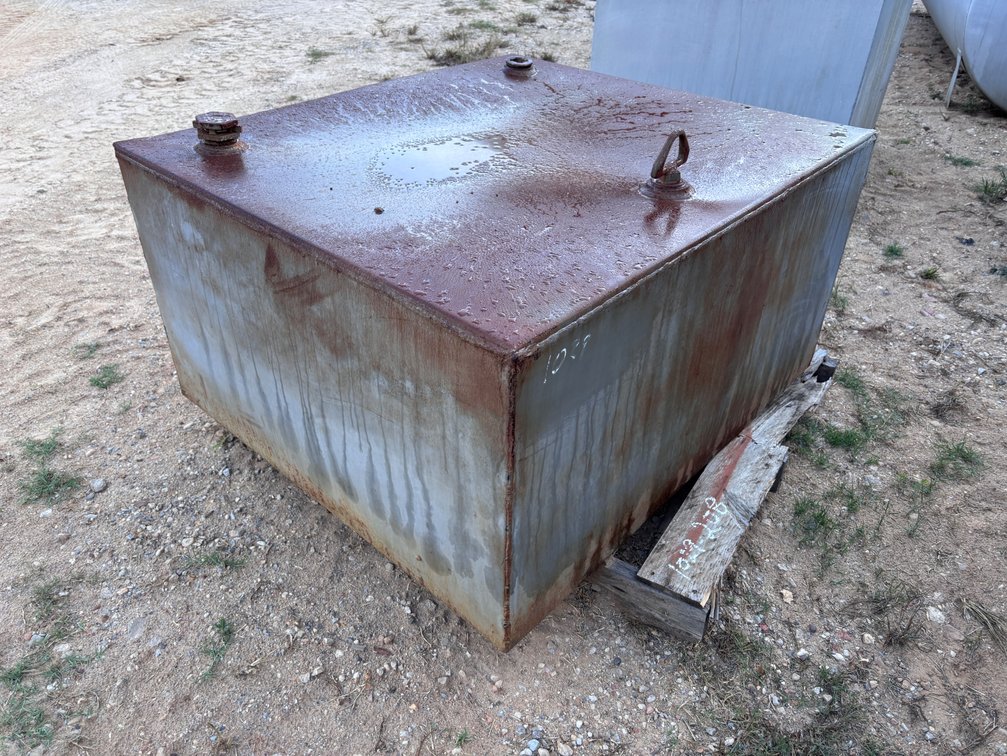 Fabricated Steel Rectangular Storage Tank