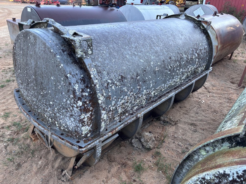 Horizontal Cylindrical Steel Tank with Cradle Supports