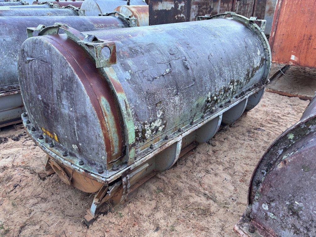Cylindrical Metal Pressure Shipping and Storage Container