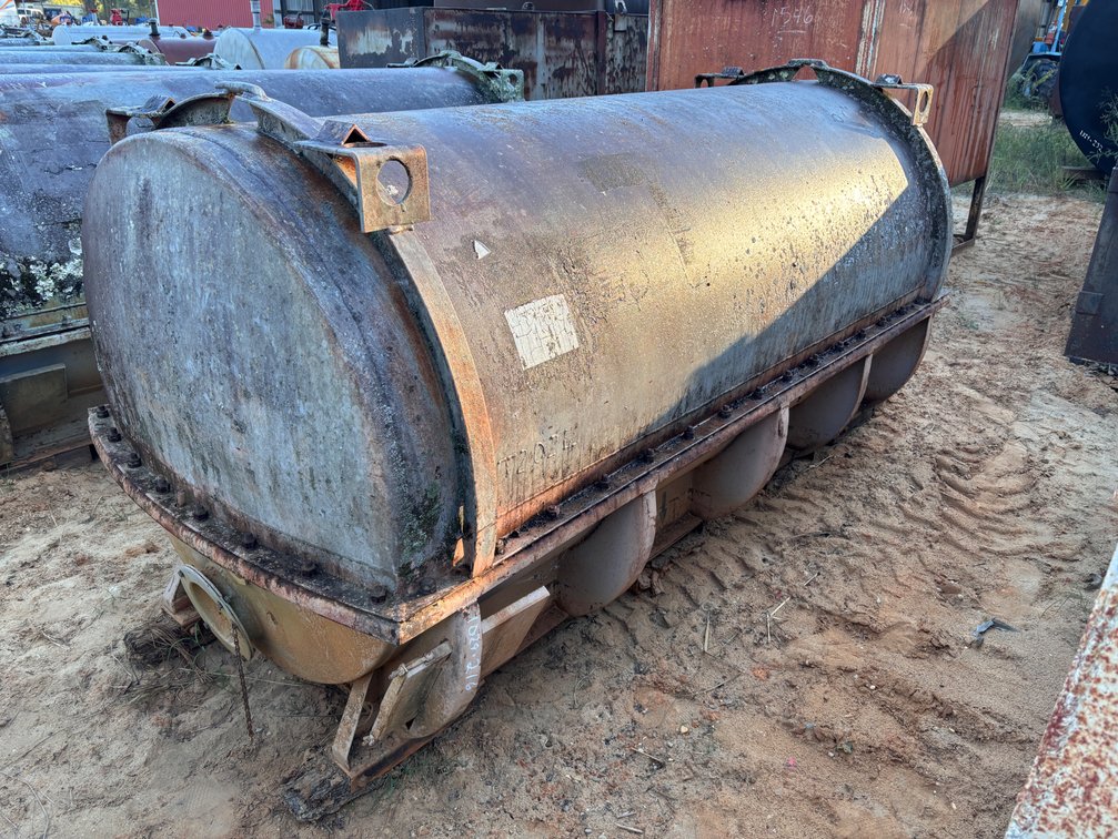 Horizontal Cylindrical Steel Flanged Tank Vessel