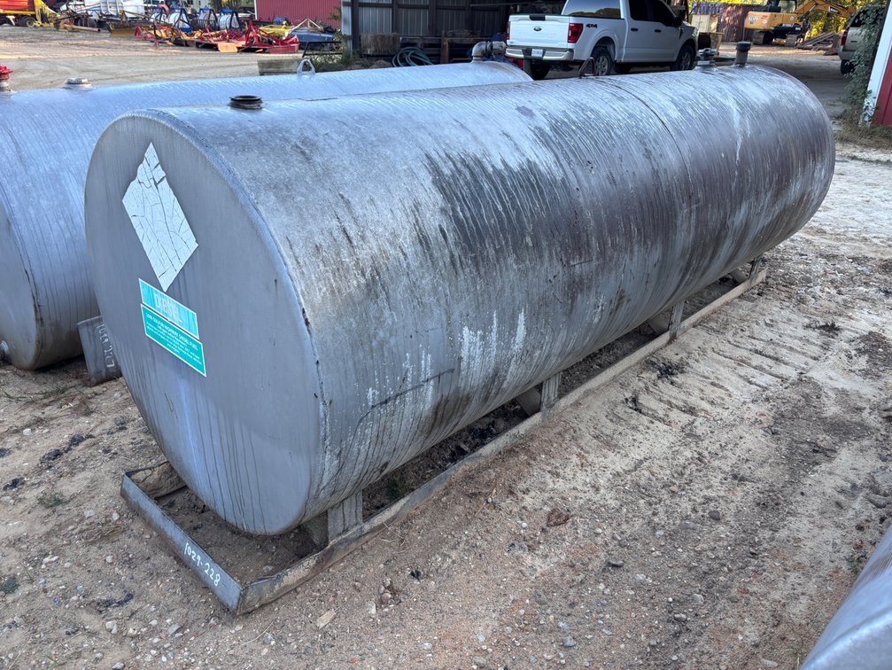 Skid-Mounted Horizontal Steel Fuel Storage Tank