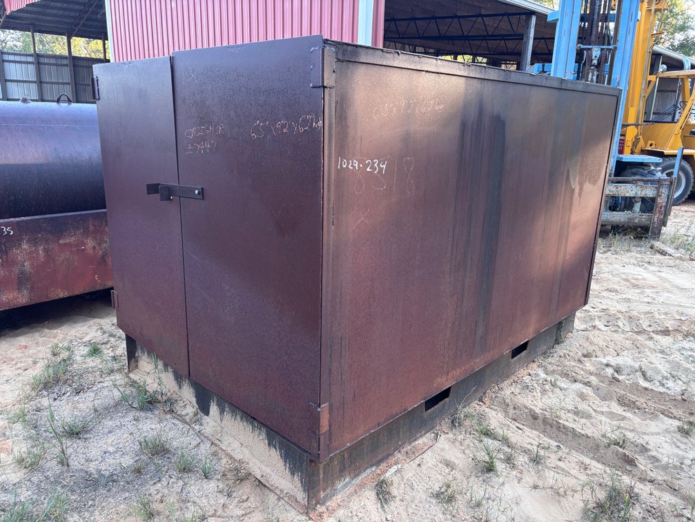 Welded Steel Skid-Mounted Storage Tank