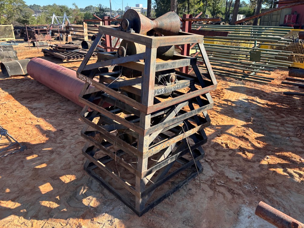 Steel Pipe Roller Stands