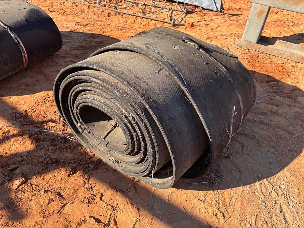Roll of Heavy-Duty Rubber Conveyor Belting