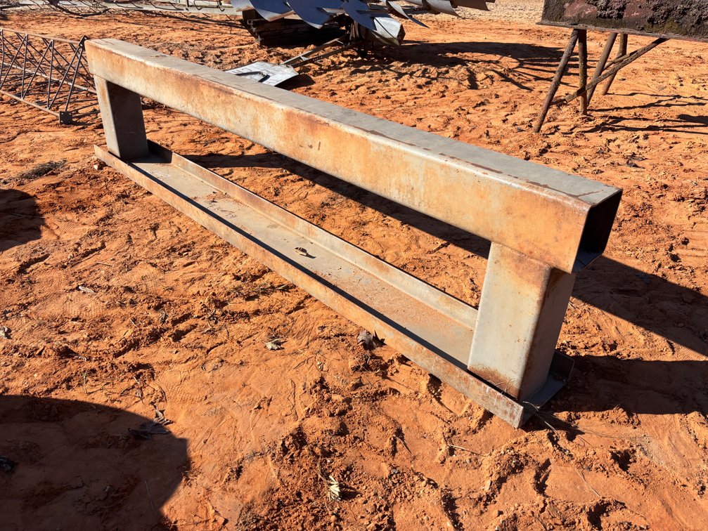 Fabricated Steel Tube and Channel Beam Support Stand