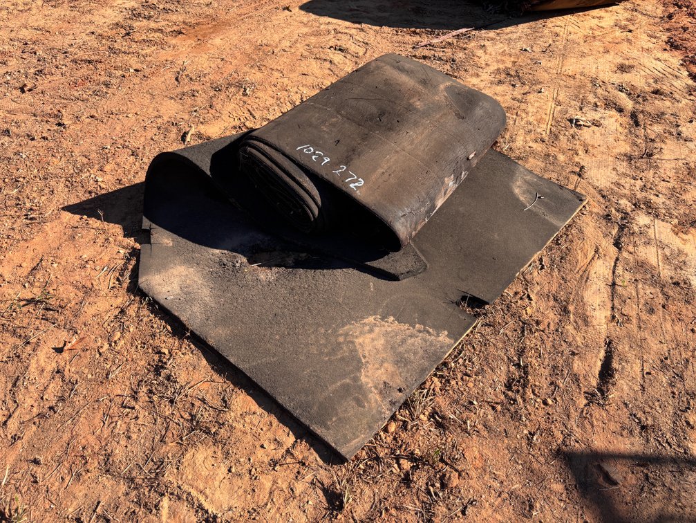 Reinforced Black Rubber Conveyor Belt Roll