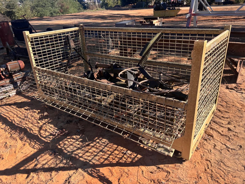 Steel Wire Mesh Cage with Hardware and Wire Rope