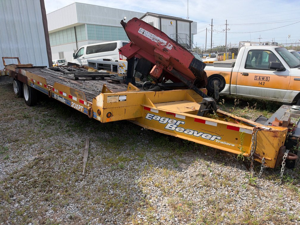 2017 EAGER BEAVER 20XPT FLATBED TRAILER