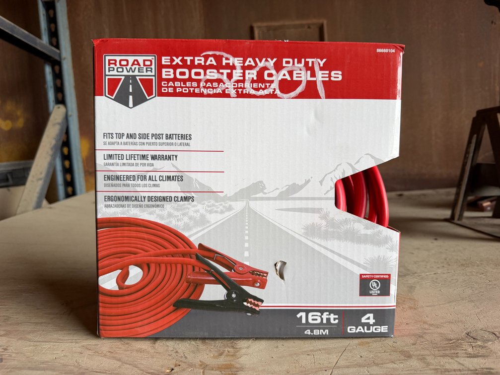 Road Power 16FT Heavy Duty Booster Cable