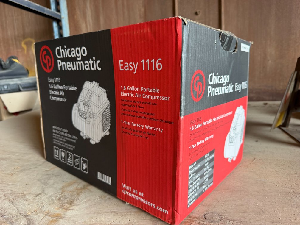 Chicago Pneumatic 1.6 Gallon Portable Air Compressor
