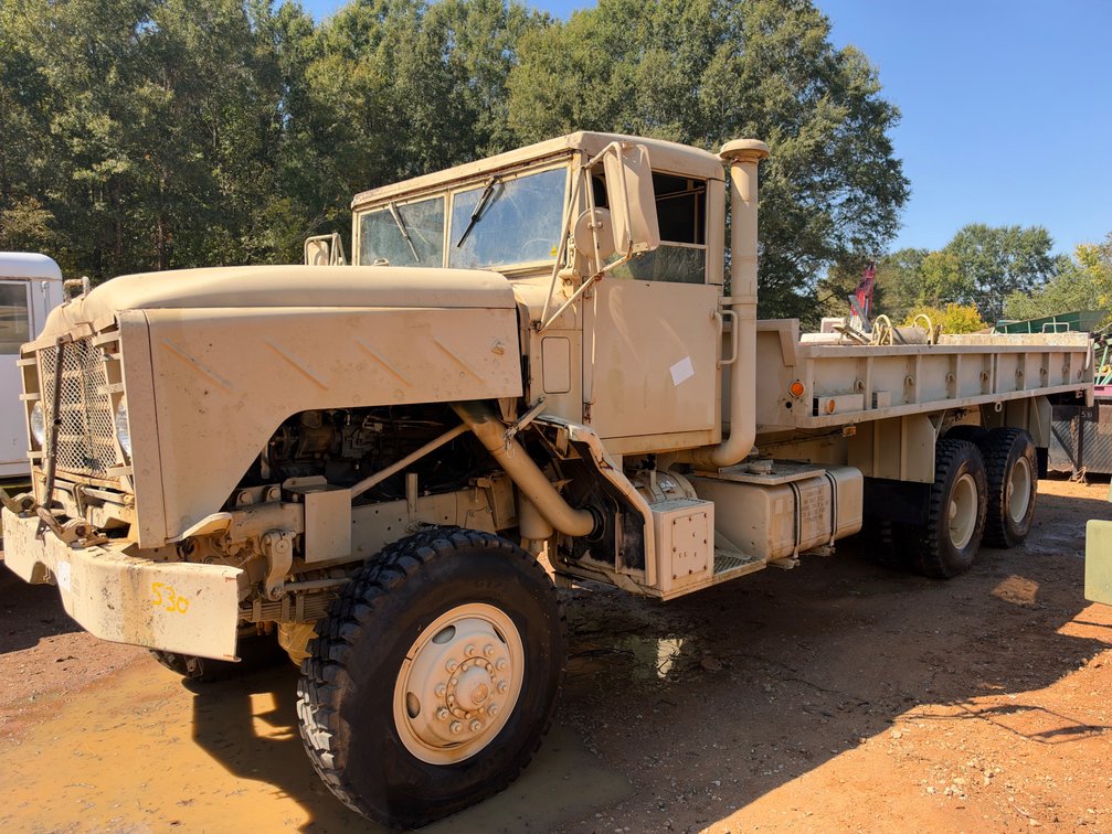Military 6x6 Flatbed Truck