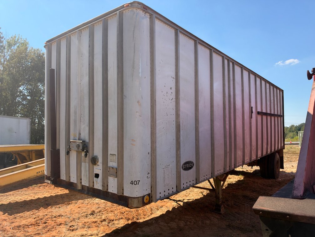 Strick Single Axle Storage Trailer