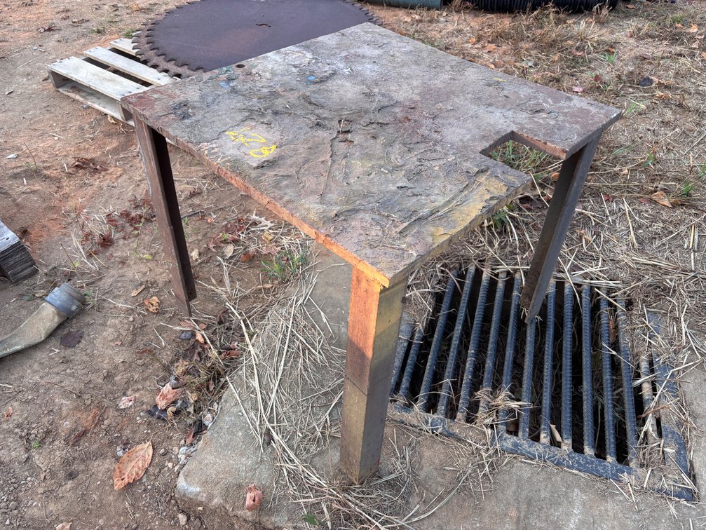 Steel Work Table