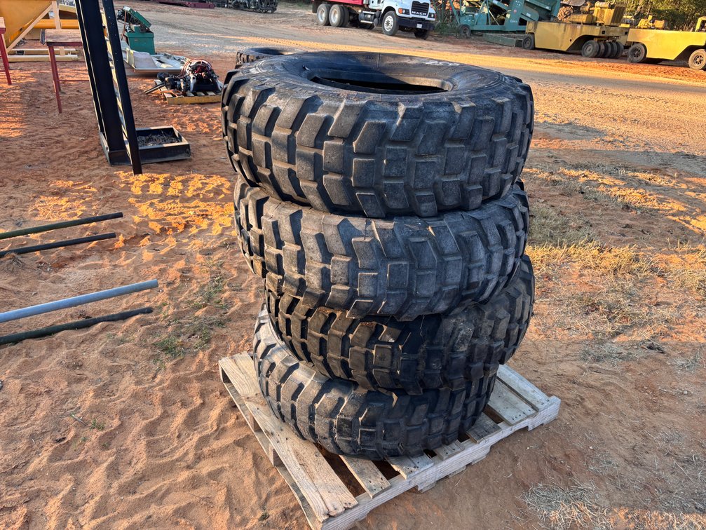(4) 14.5R20 Tires