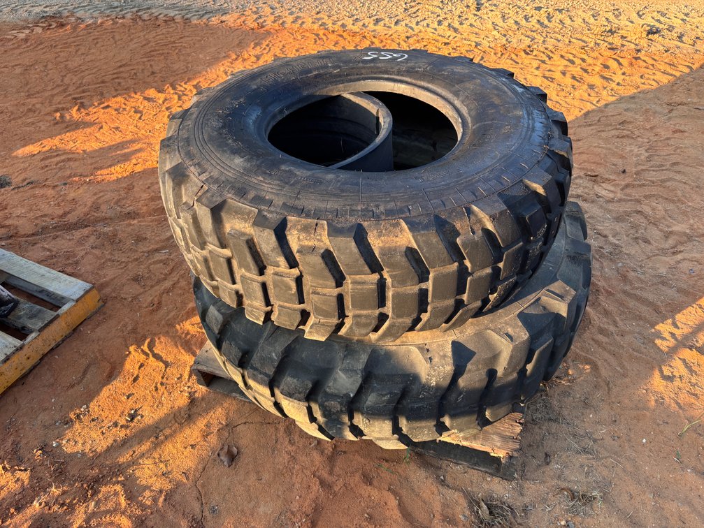 Pair of 14.5R20 Tires