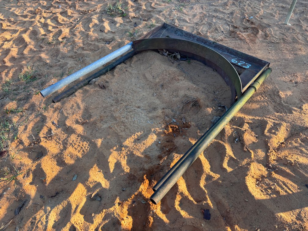 Pair of Tank Saddles