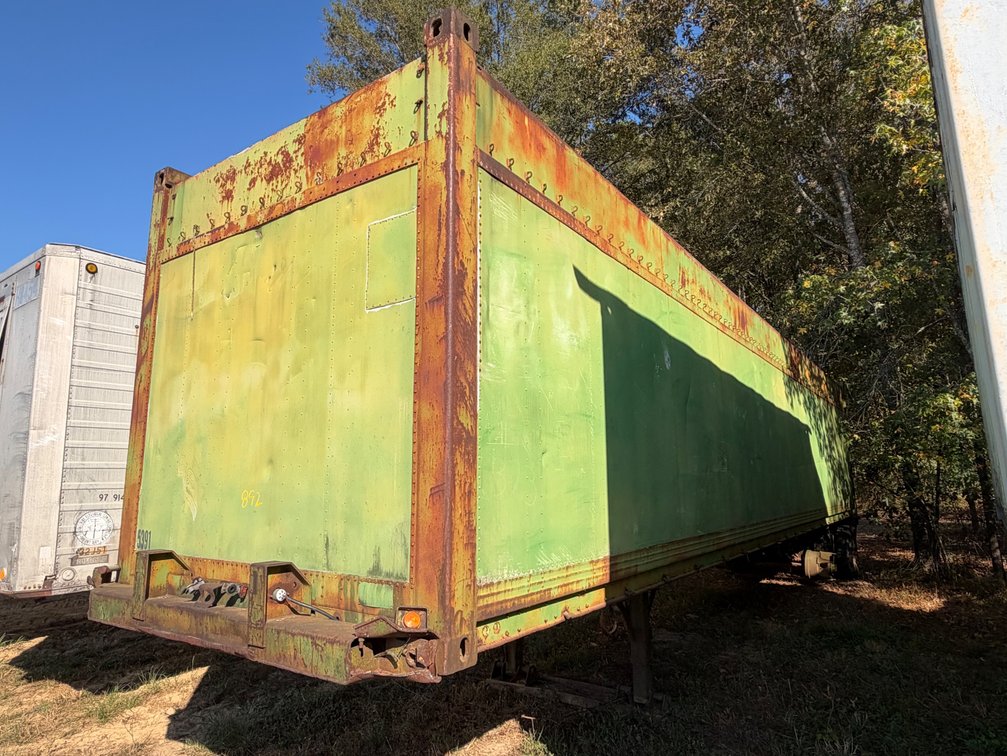 40' Open-top Container on Bogie