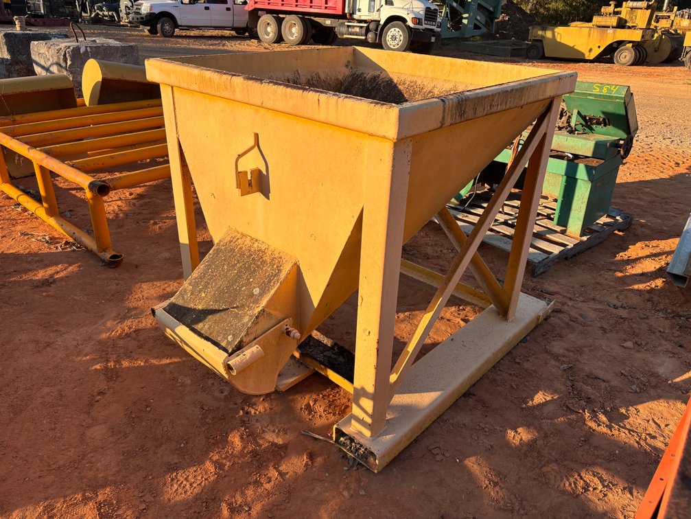 Steel Hopper w/Side Chute