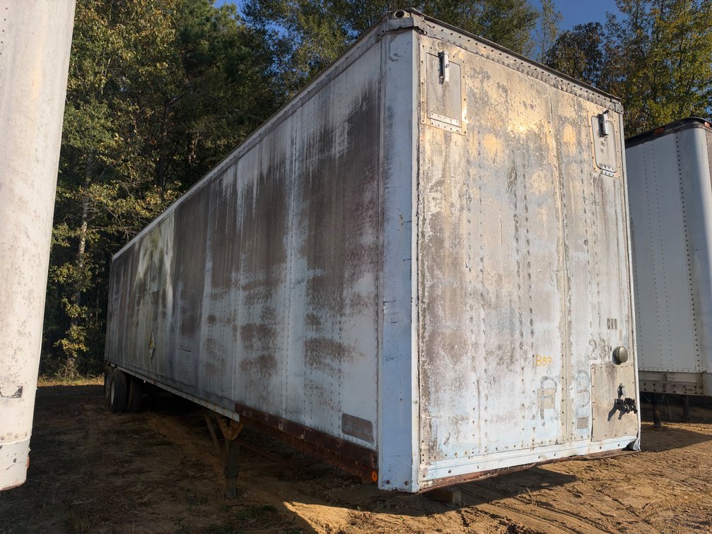 1979 Miller Storage Van Trailer