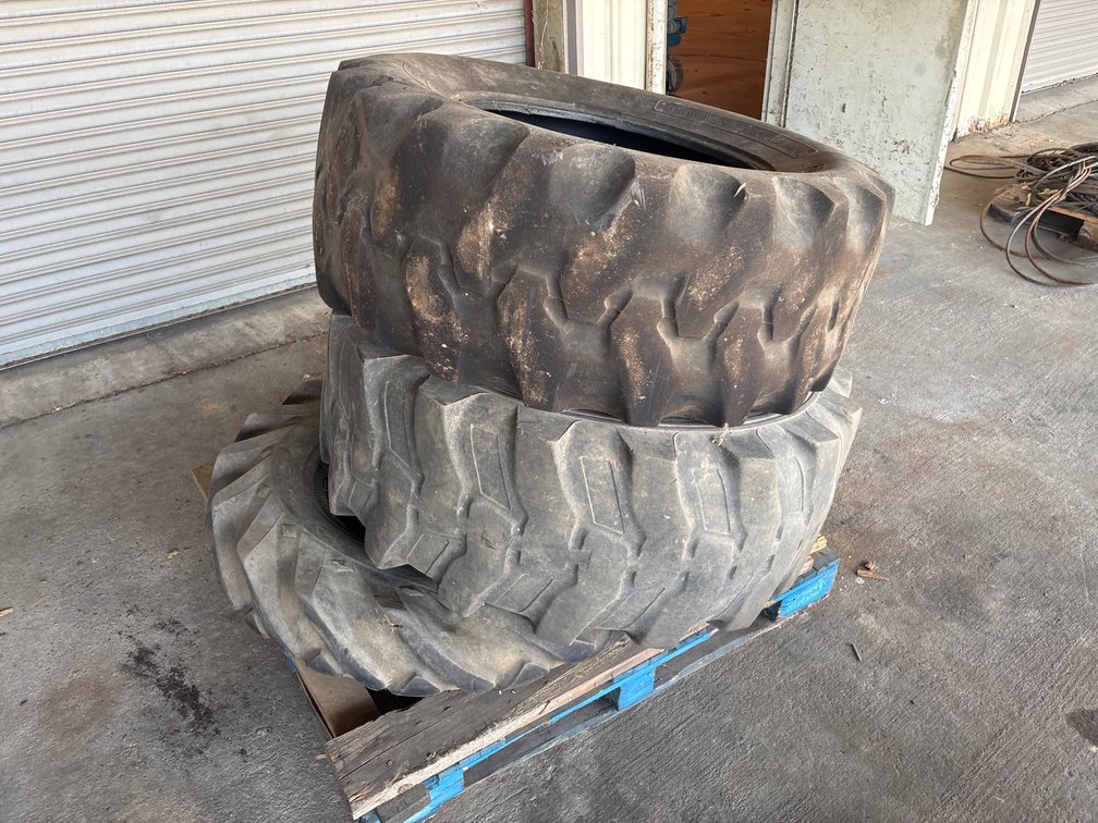 (3) Equipment Tires