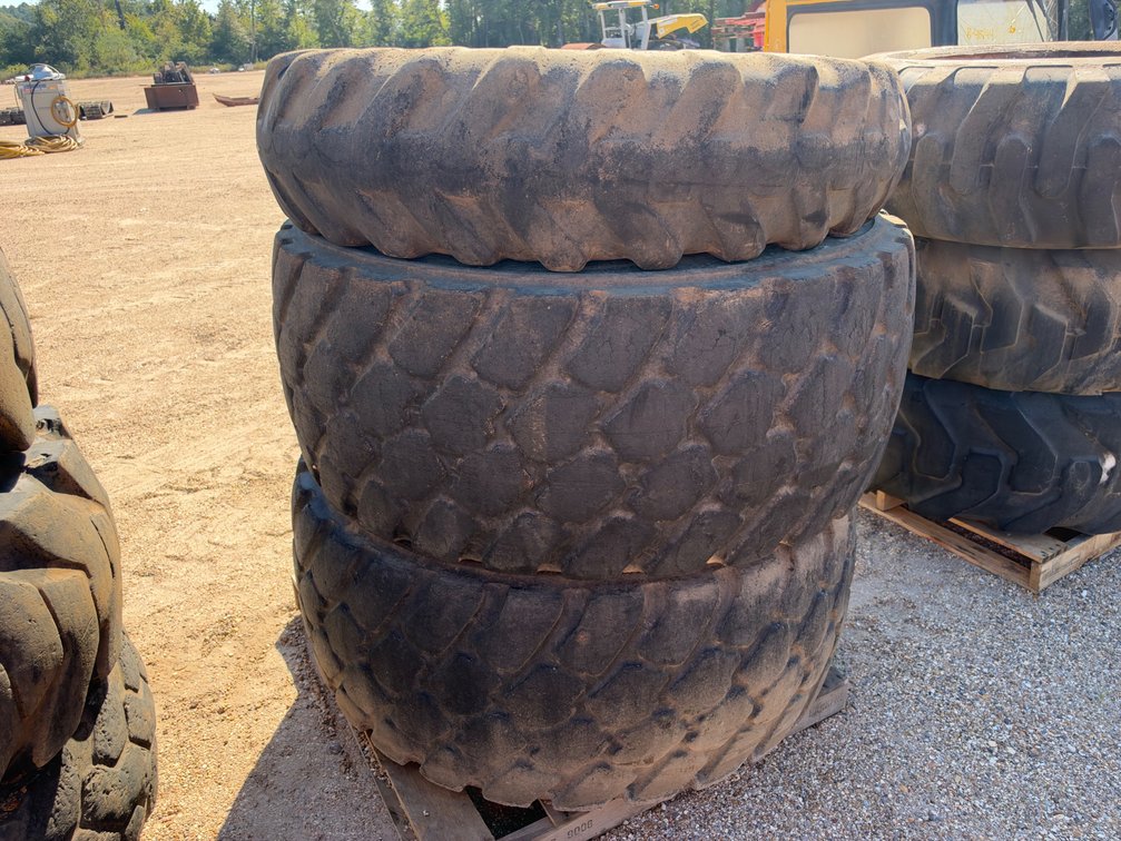 (3) VARIOUS EQUIPMENT TIRES