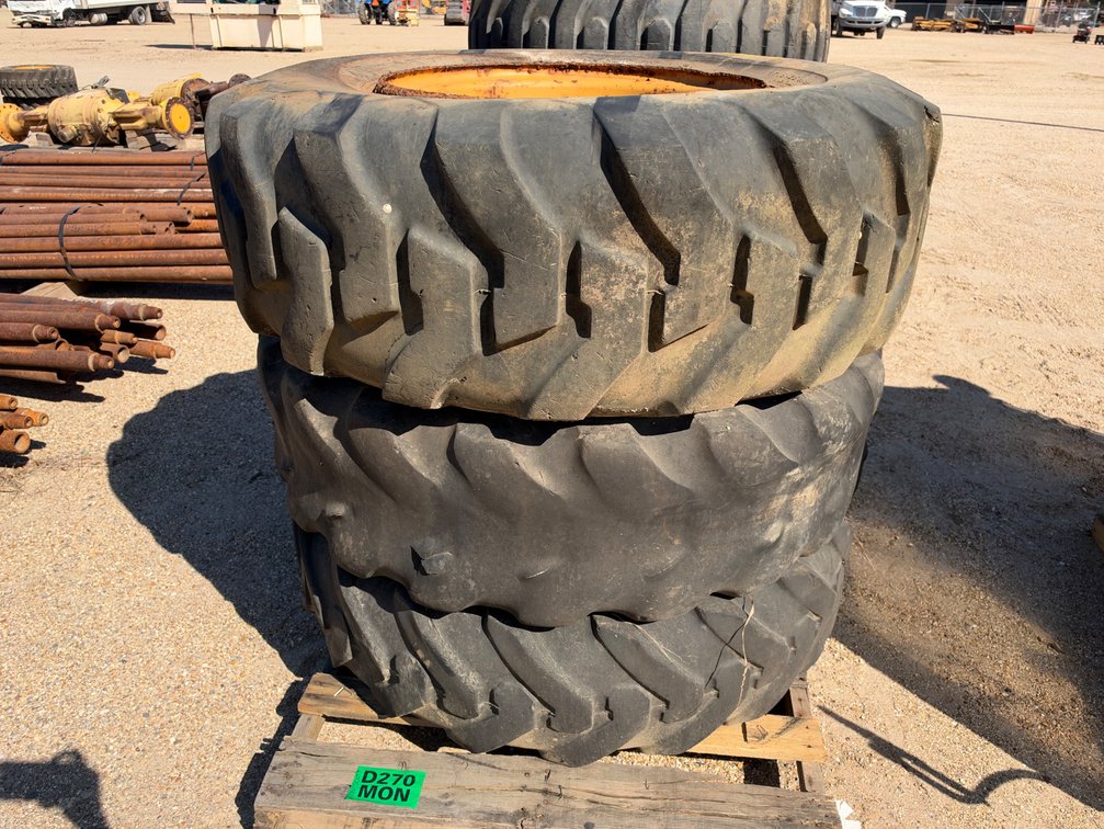 (3) 17.5-25 EQUIPMENT TIRES