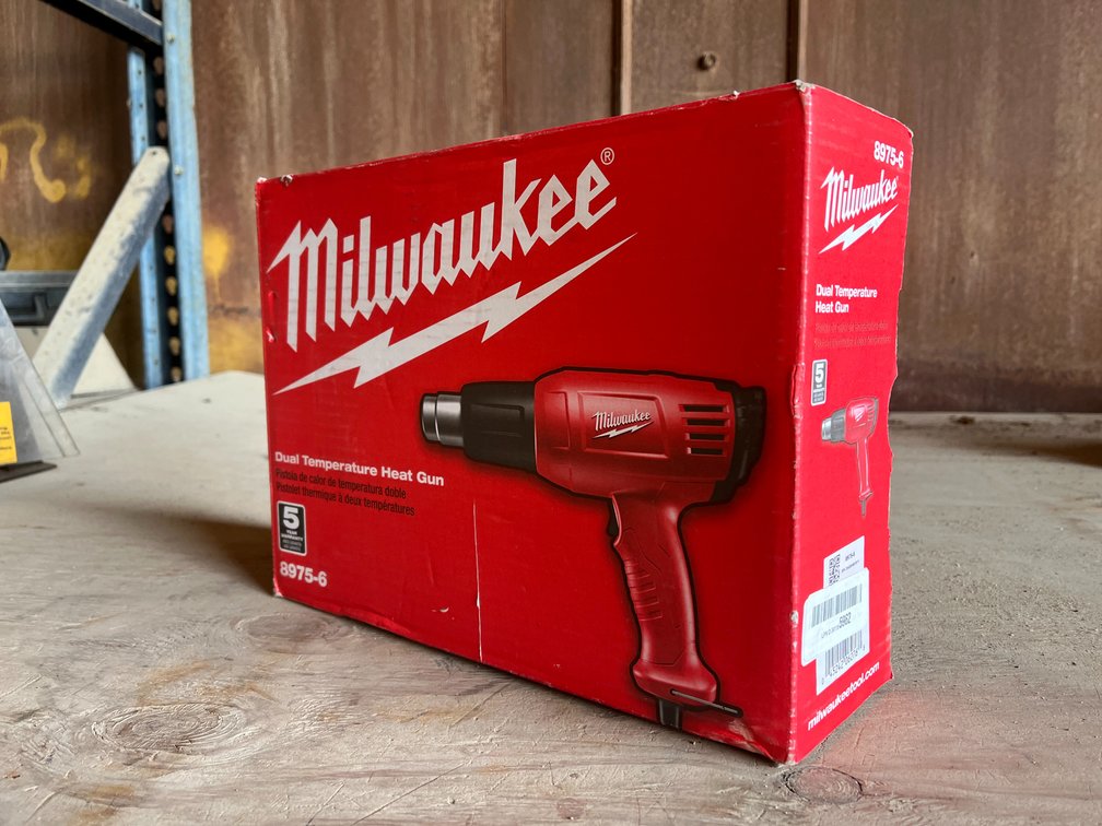Milwaukee Dual Temp Heat Gun