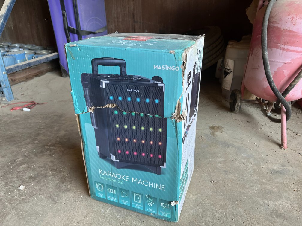 Masingo Karaoke Machine Soprano X2