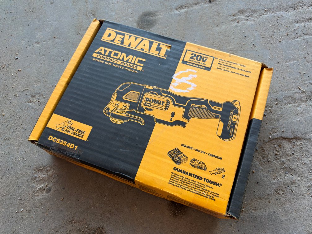 Dewalt Atomic Oscillating Multi tool
