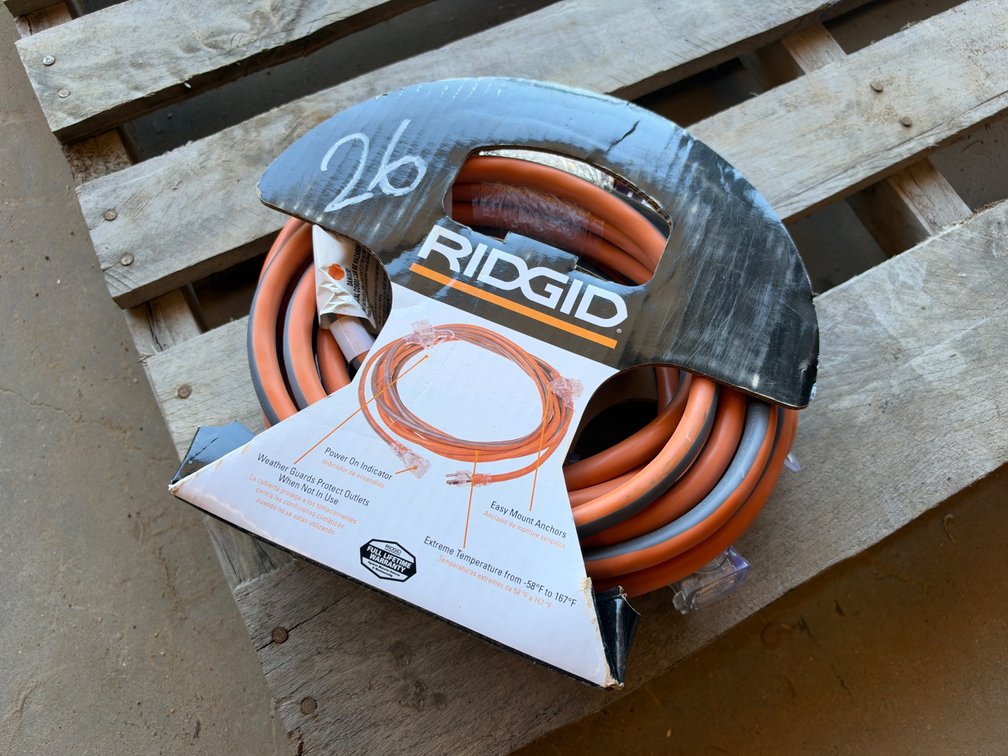 Rigid IN-LINE multi outlet cord 25'
