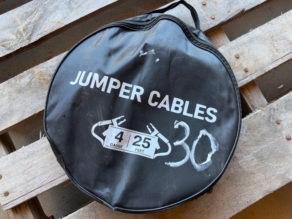 Jumper Cables 4 G 25'