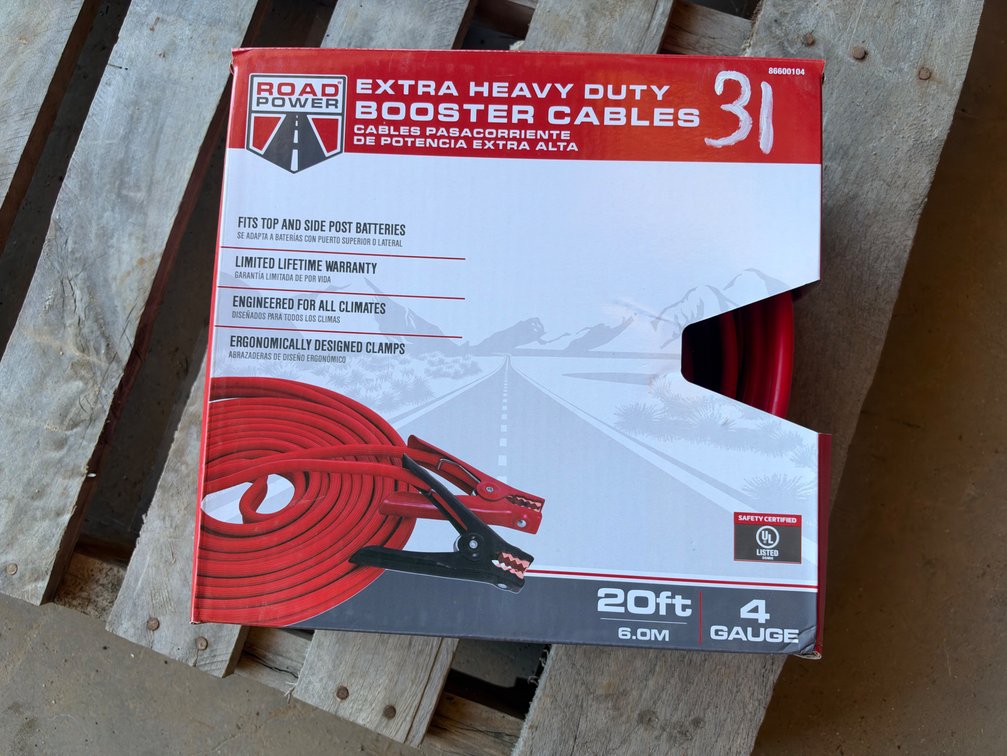 Road Power Extra Heavy Duty  20' Jumper Cables