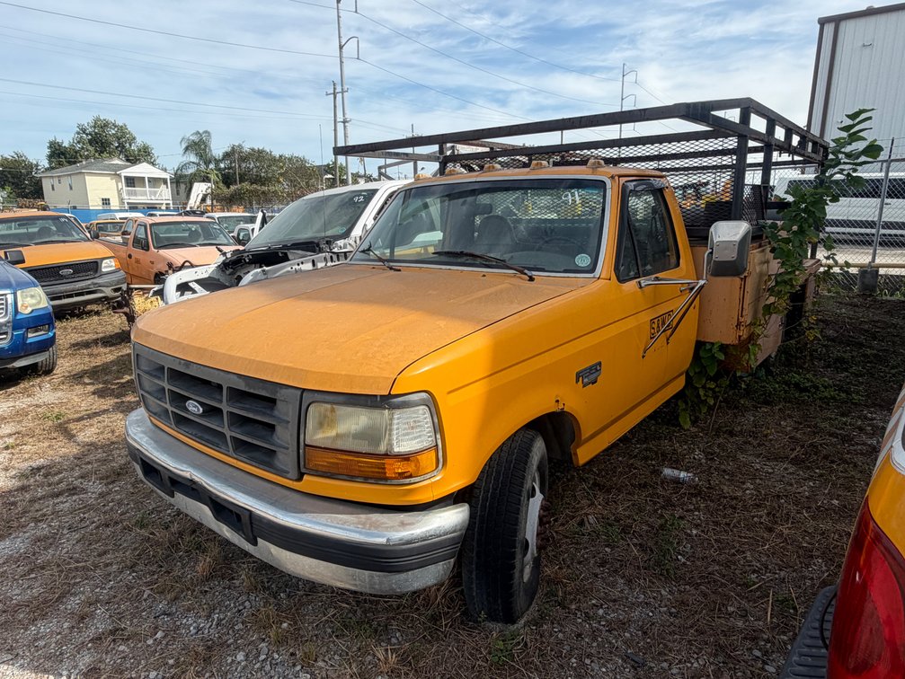 1996 Ford F-350 XL Power Stroke Diesel Utility Truck