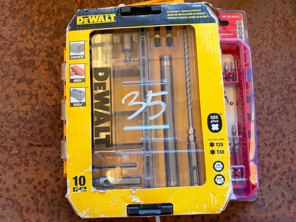 Milwaukee and DeWalt Bit Driver Kit