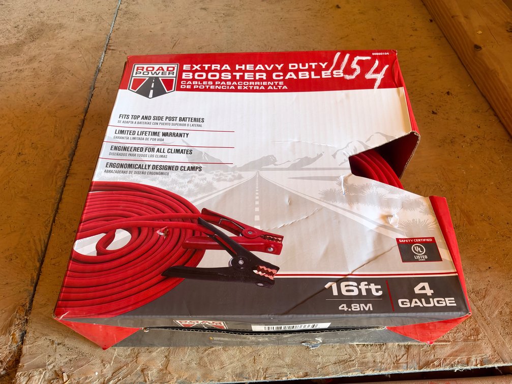 16 FT Jumper Cables