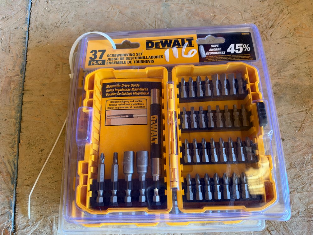 (2) 37 PC Screwdriving Set