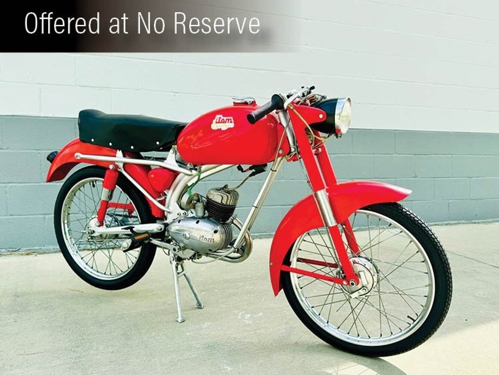 Offered at No Reserve | 1958 ITOM SUPER SPORT MOTORCYCLE