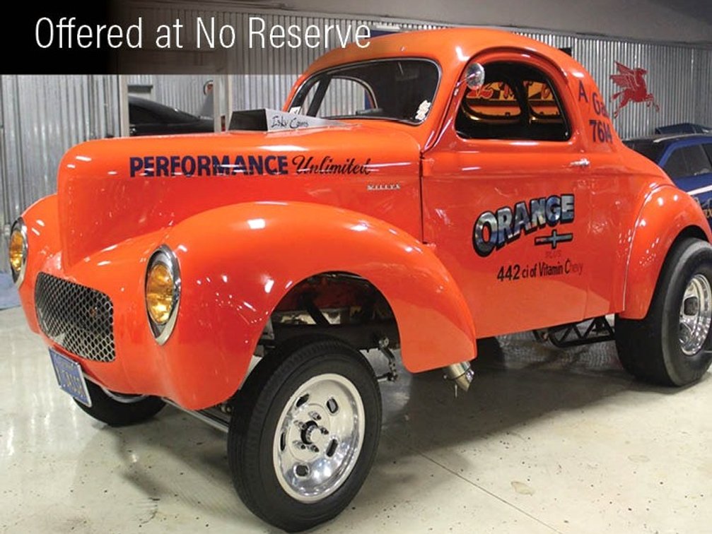 Offered at No Reserve | 1940 WILLYS GASSER ORANGE PLUS 